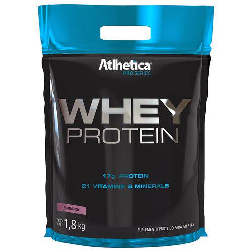 Whey Protein Pro Series 1,8kg Atlhetica Morango