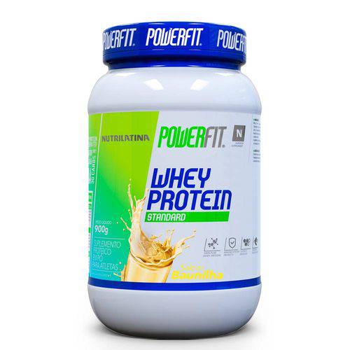 Whey Protein Standard - 900g - Powerfit - Nutrilatina - Baunilha