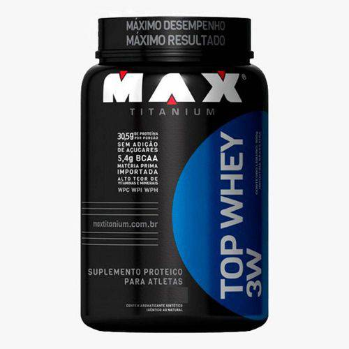 Whey Protein Top 3w 900 Gr Max Titanium