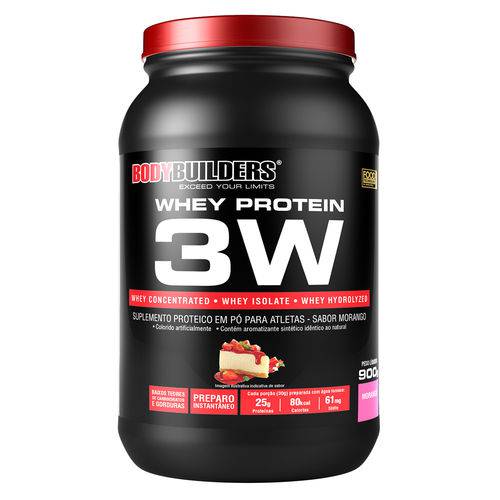 Whey Protein 3W 900g – Bodybuilders