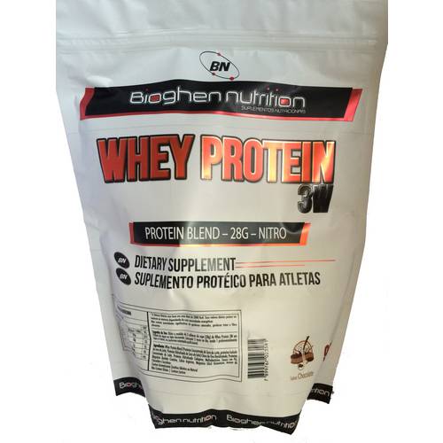 Whey Protein 3w Refil 907g - Bioghen - Chocolate