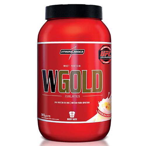 Whey Protein Wgold - Morango - 2,2kg - Integralmédica