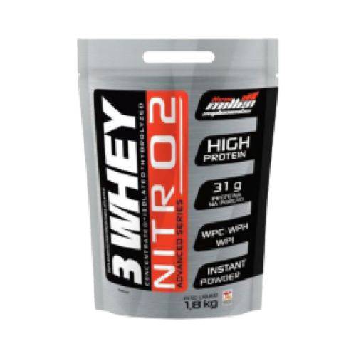 Whey 3W NitrO2 1,8kg Refil - New Millen