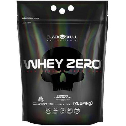 Whey Zero - 4,5Kg (10lbs) - Chocolate - Black Skull