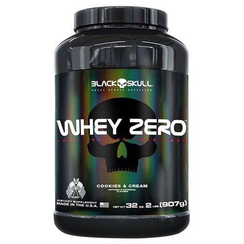 Whey Zero 907g - Black Skull