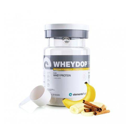 Wheydop - Iso - Sabor Banana com Canela - Elemento Puro - 900g