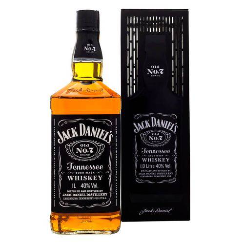 Whiskey Jack Daniel's Old Nº7 Tennessee 1000 Ml com Lata