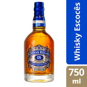 Whisky 18 Anos Chivas Regal 750ml