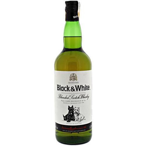 Whisky Escocês 8 Anos Finest 1lt- Black White