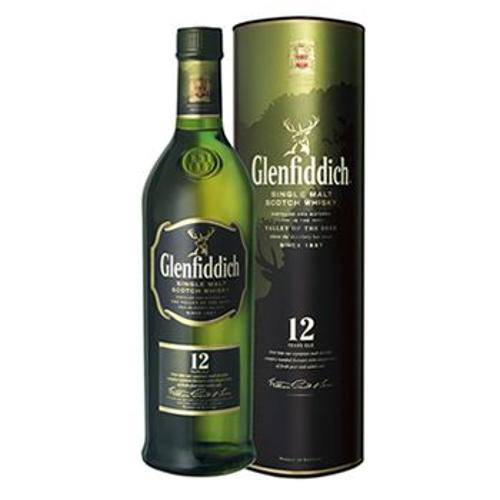Whisky Glenfiddich 12 Anos 750 Ml