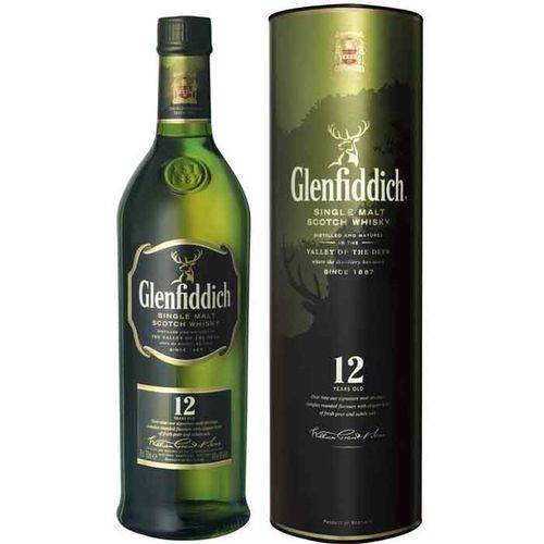Whisky Glenfiddich 12 Anos Single Malte 1L