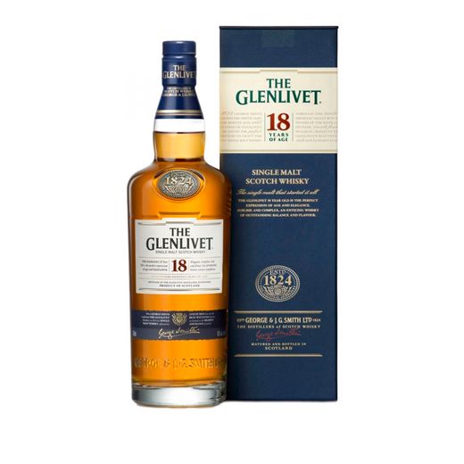 Whisky Glenlivet Single Malt 18 Anos 750ml