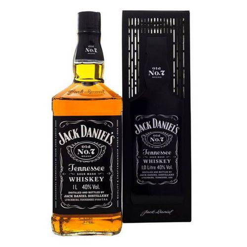 Whisky Jack Daniel's 1 Lt com Lata