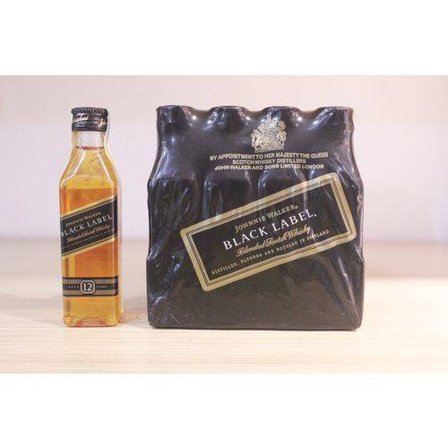 Whisky Johnnie Walker Black Label 12 Anos 50ml