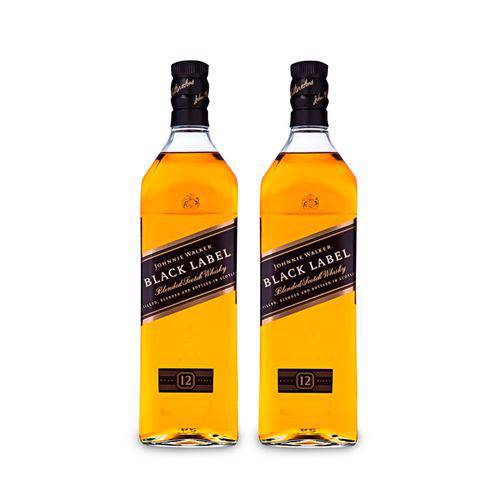 Whisky Johnnie Walker Black Label 2x 1000ml