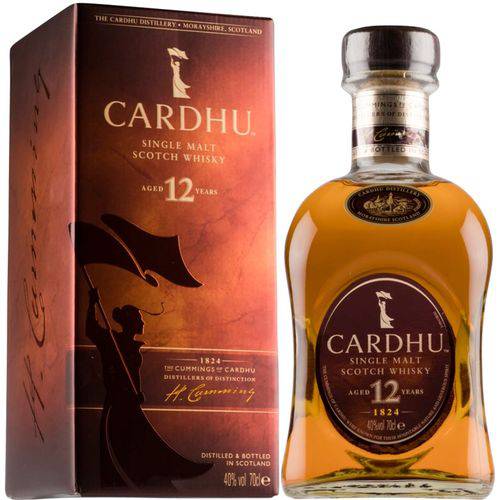 Whisky Single Malt Cardhu 12 Anos 700ml