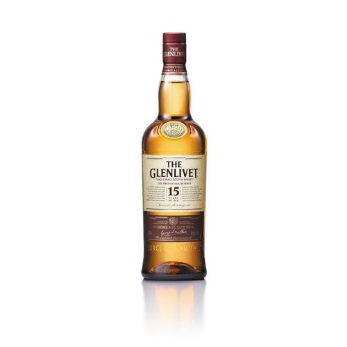 Whisky The Glenlivet 15 Anos Single Malt 750ml