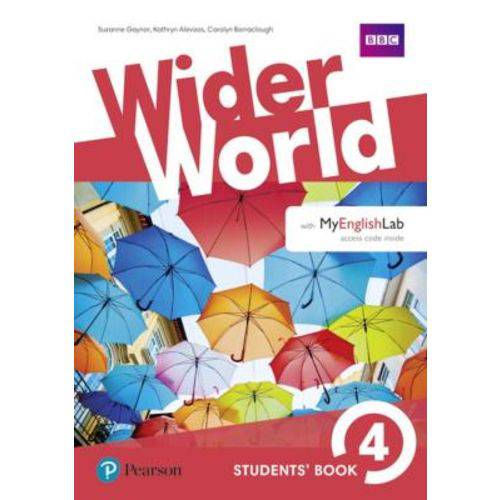 Wider World 4 Sb With Myenglishlab Pack - 1st Ed