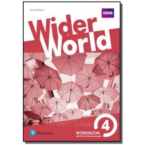 Wider World 4 Wb With Online Homework Pack - 1ST Ed