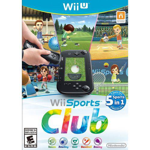 Wii Sports Club Nintendo Wii-u Original Novo