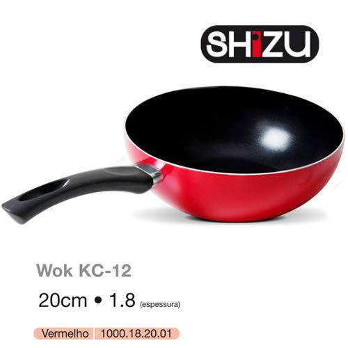 Wok - 1.8 - 20cm Vermelha Shizu