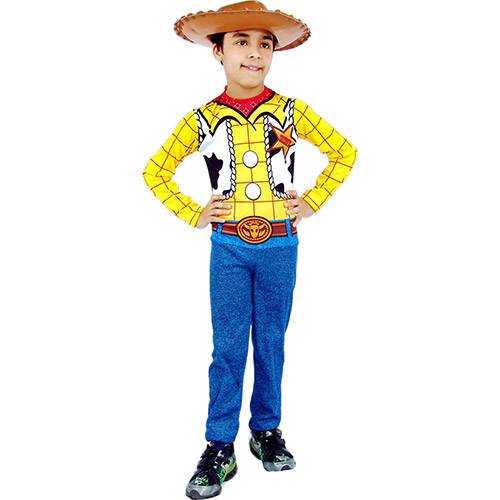 Woody Longo Macacão e Chapéu - Disney