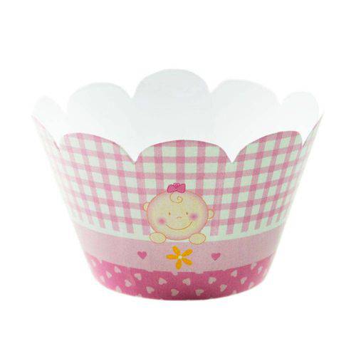 Wrap para Cupcake Nc C/12 Unidades Baby Menina