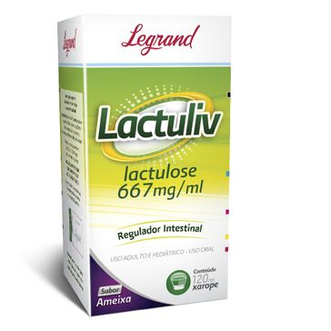Lactuliv Ameixa Legrand Pharma 120ml Xarope