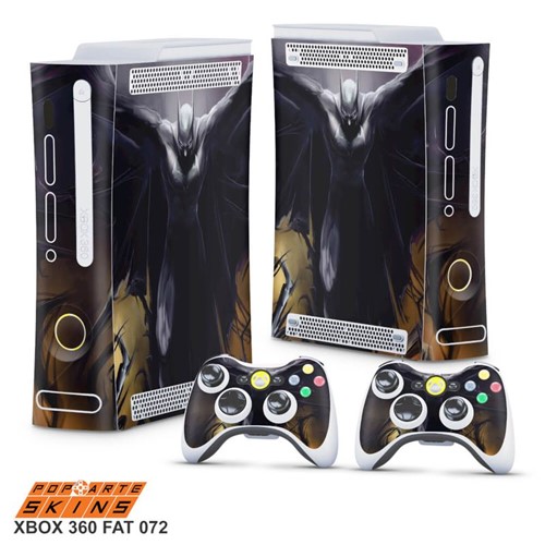Xbox 360 Fat Skin - Batman Adesivo Brilhoso