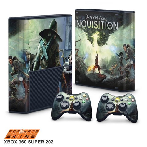 Xbox 360 Super Slim Skin - Dragon Age: Inquisition Adesivo Brilhoso