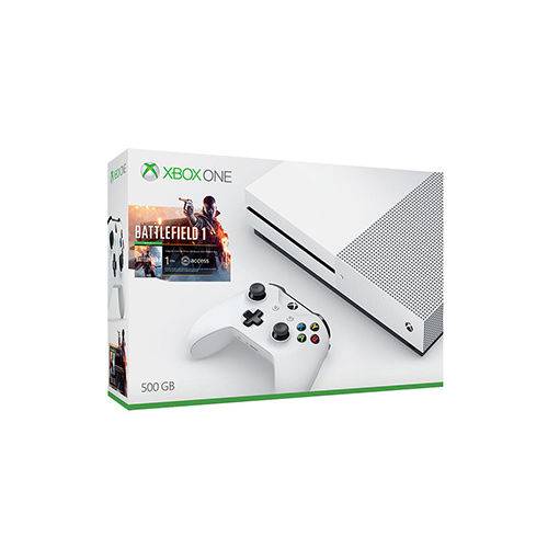Xbox One S 500gb Bundle Battlefield 1