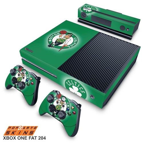 Xbox One Skin - Boston Celtics - NBA Adesivo Brilhoso