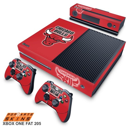Xbox One Skin - Chicago Bulls - NBA Adesivo Brilhoso
