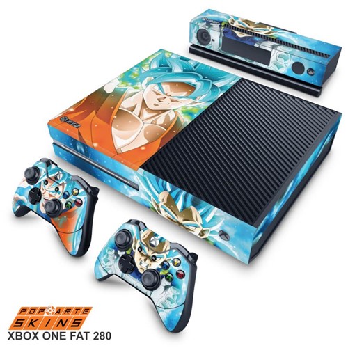 Xbox One Skin - Dragon Ball Super Adesivo Brilhoso