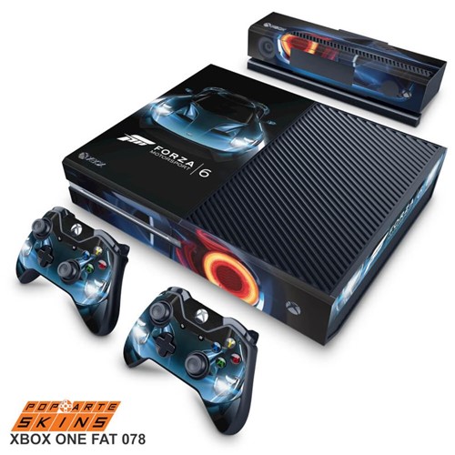 Xbox One Skin - Forza Motor Sport 6 Adesivo Brilhoso