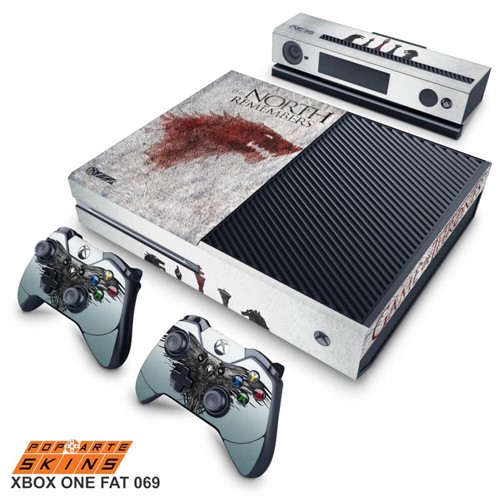 Xbox One Skin - Game Of Thrones #A Adesivo Brilhoso
