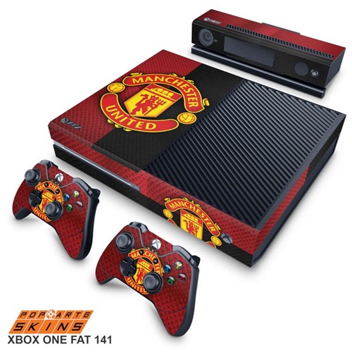 Xbox One Skin - Manchester United Adesivo Brilhoso