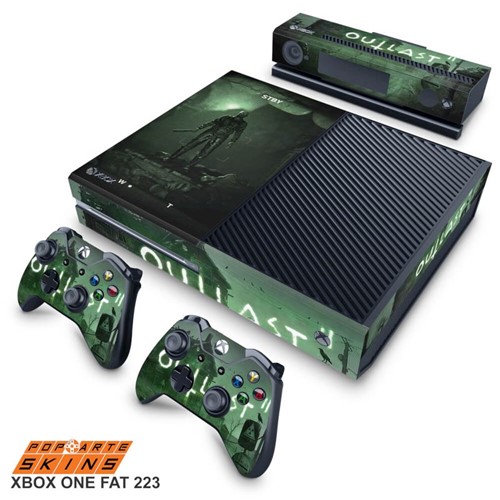 Xbox One Skin - Outlast 2 Adesivo Brilhoso