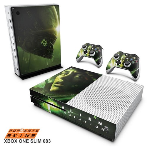 Xbox One Slim Skin - Alien Isolation Adesivo Brilhoso