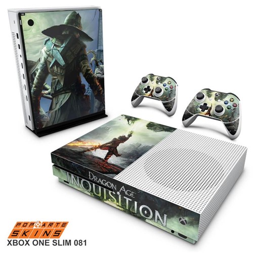 Xbox One Slim Skin - Dragon Age Inquisition Adesivo Brilhoso