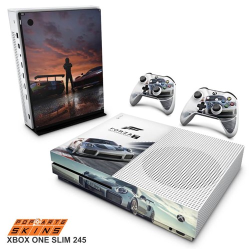 Xbox One Slim Skin - Forza Motorsport 7 Adesivo Brilhoso