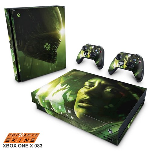 Xbox One X Skin - Alien Isolation Adesivo Brilhoso