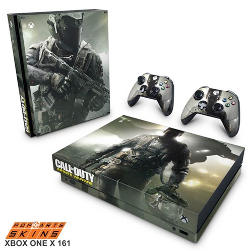 Xbox One X Skin - Call Of Duty: Infinite Warfare Adesivo Brilhoso