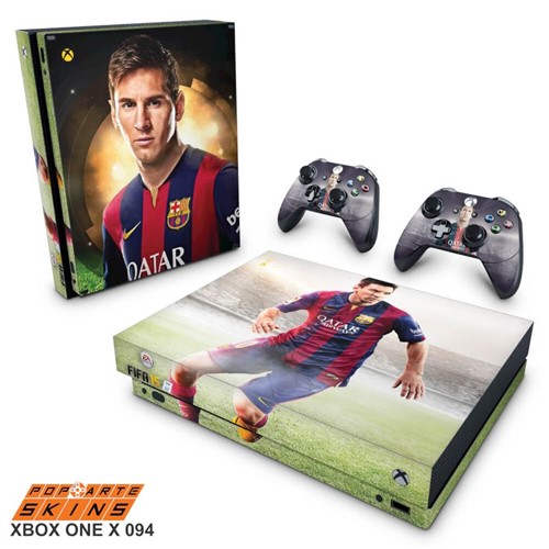 Xbox One X Skin - FIFA 15 Adesivo Brilhoso