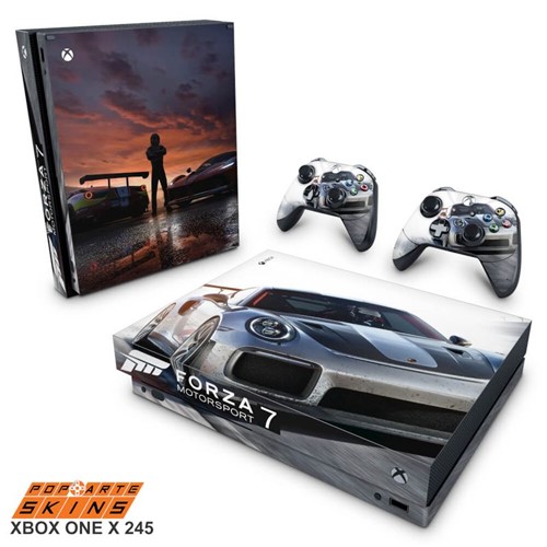 Xbox One X Skin - Forza Motorsport 7 Adesivo Brilhoso