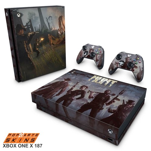 Xbox One X Skin - Hunt: Horrors Of The Gilded Age Adesivo Brilhoso