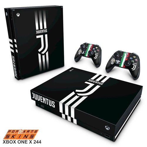 Xbox One X Skin - Juventus Football Club Adesivo Brilhoso
