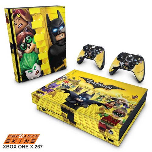 Xbox One X Skin - Lego Batman Adesivo Brilhoso