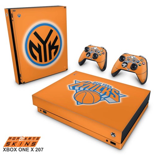 Xbox One X Skin - New York Knicks - NBA Adesivo Brilhoso