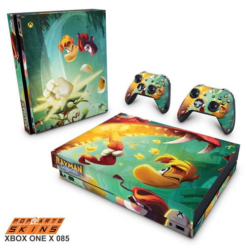 Xbox One X Skin - Rayman Legends Adesivo Brilhoso